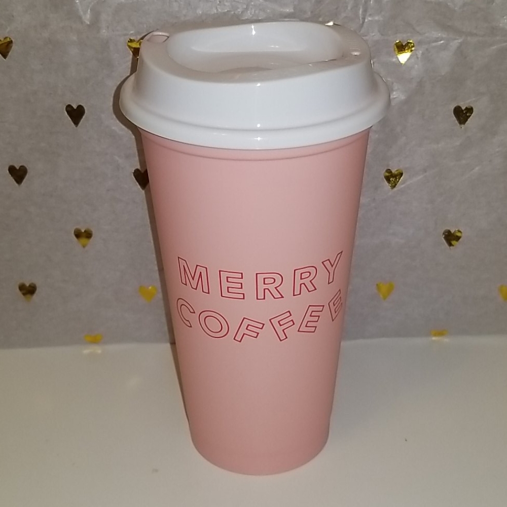 Brand new Starbucks Merry Coffee reusable hot cup